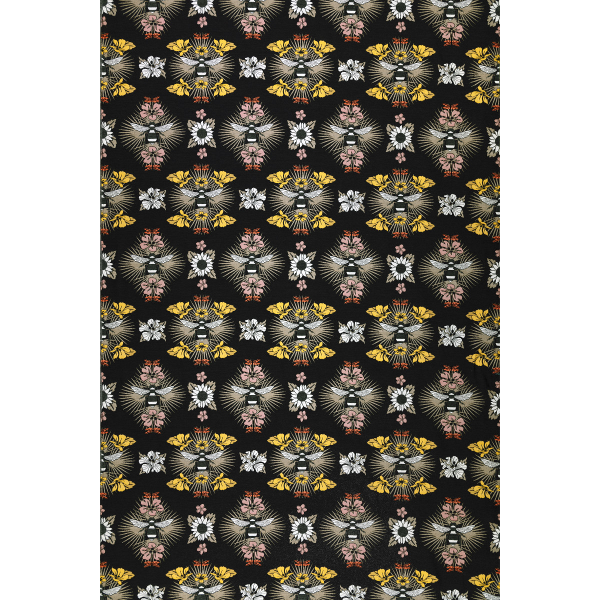 Back of Honey Bee Fabric 