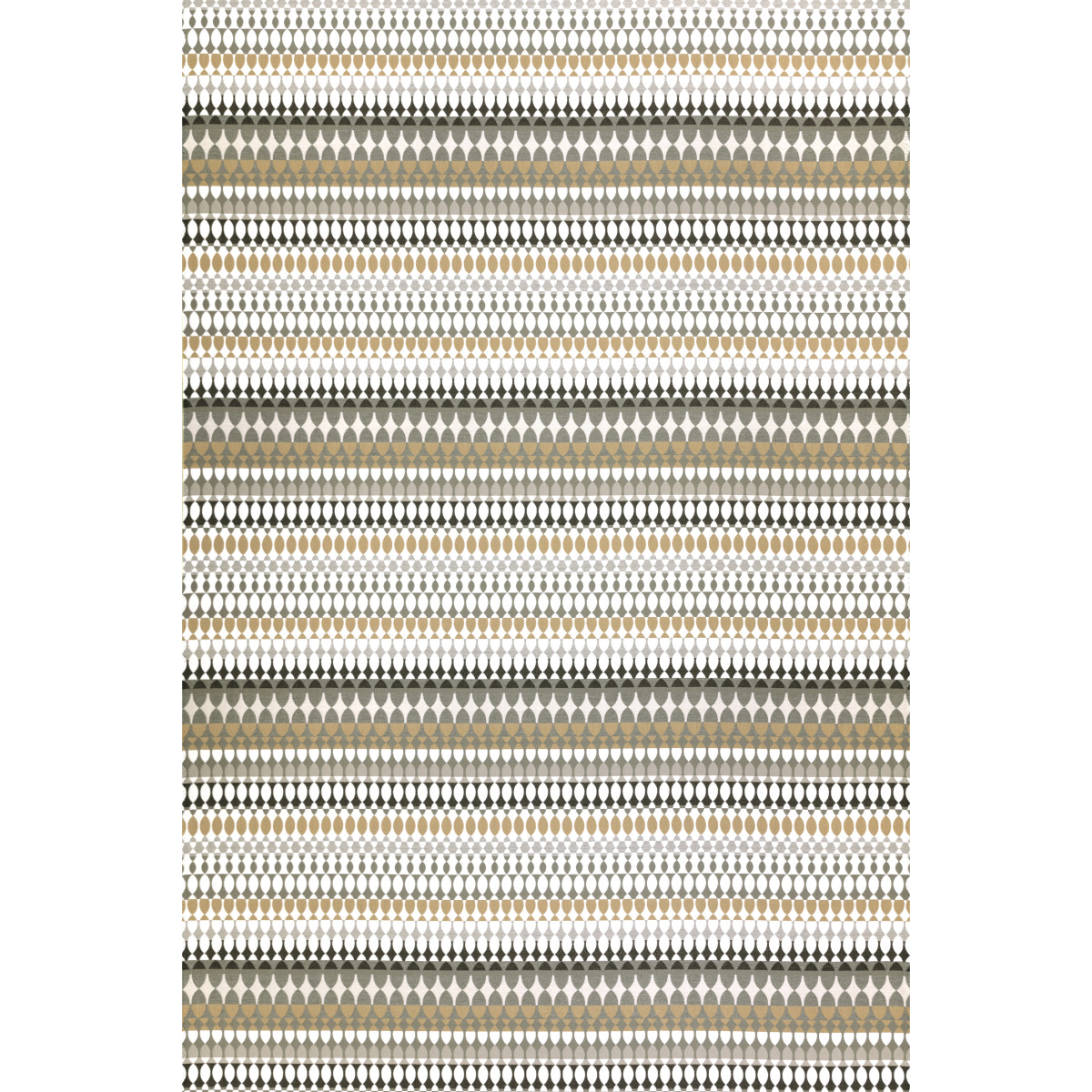 Back of Modern Oval Dune Fabric