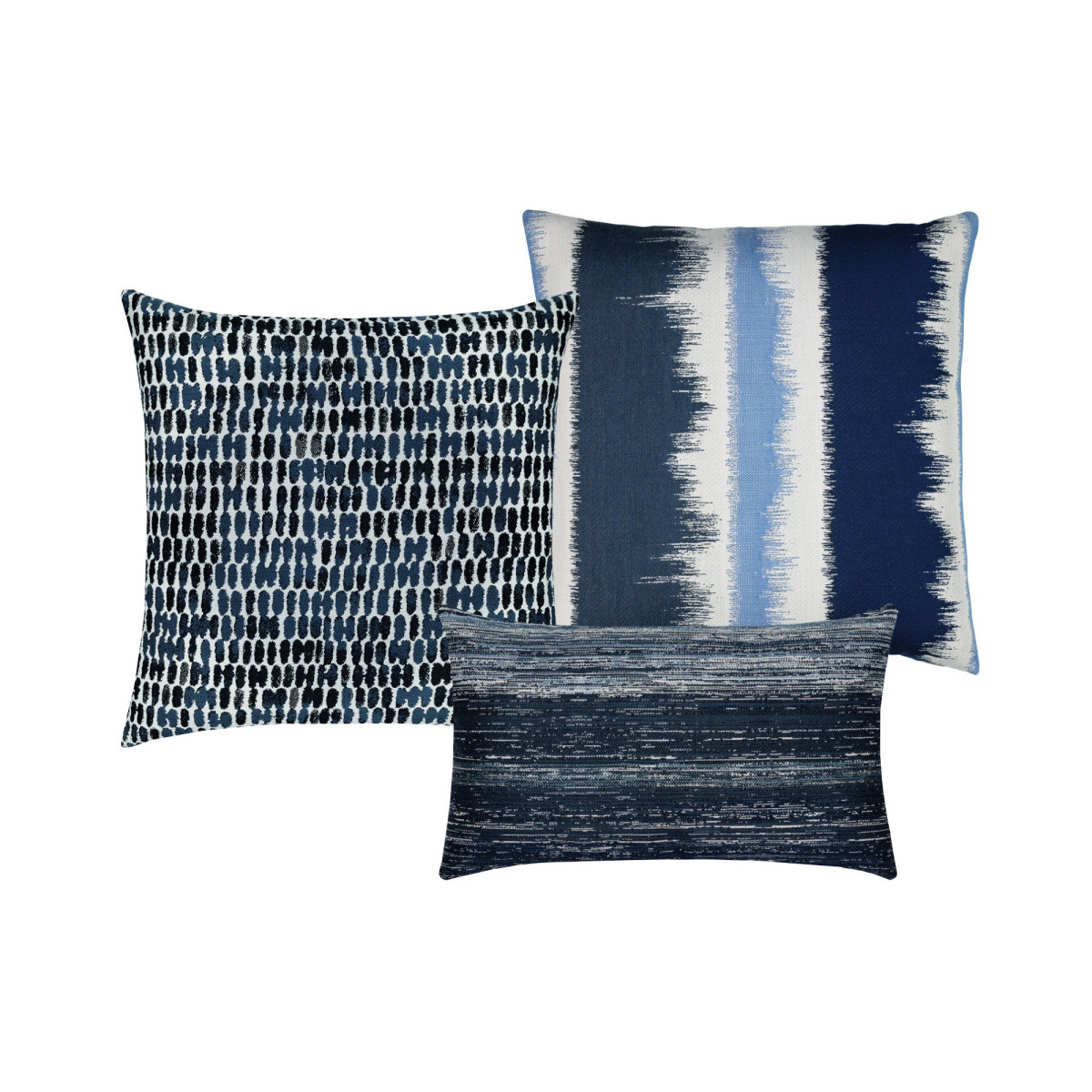 Back of Indigo Pillow Package 3-pack