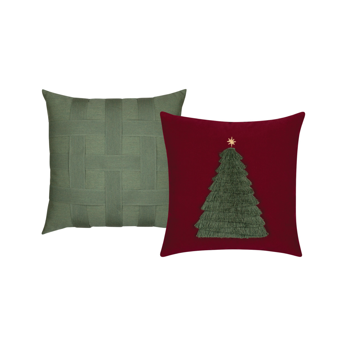 Back of Ruby Pillow Package 2-pack