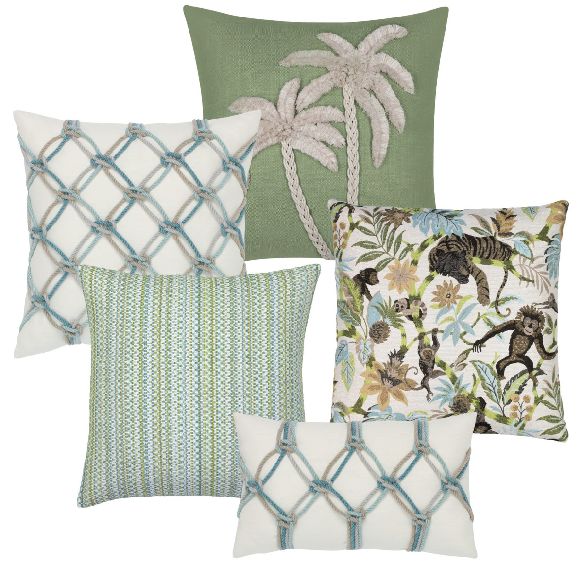 Back of Spring Pillow Package 5-pack
