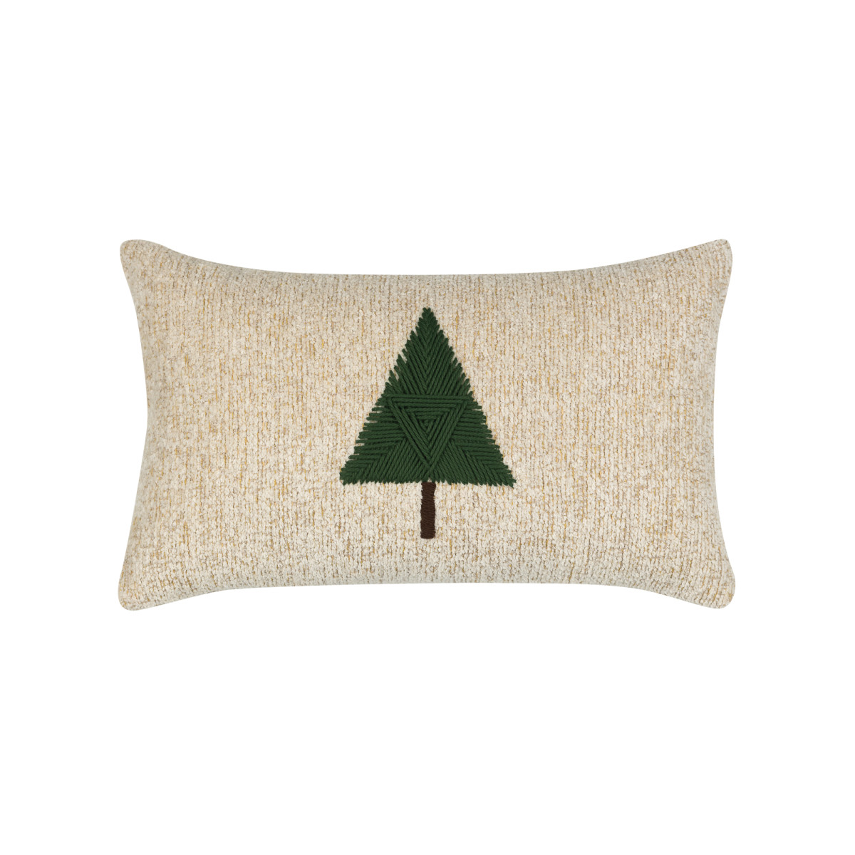 Douglas fir holiday outdoor pillow