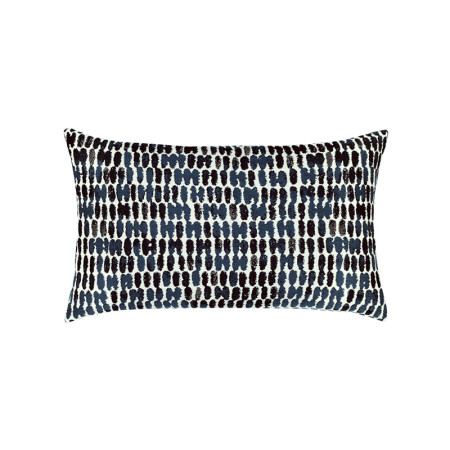 Thumbprint Indigo Lumbar