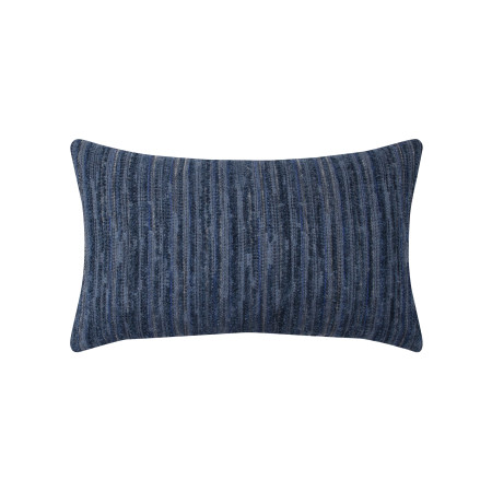Luxe Stripe Indigo Lumbar