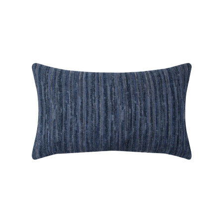 Luxe Stripe Indigo Lumbar