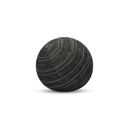 Luxe Stripe Charcoal Orb