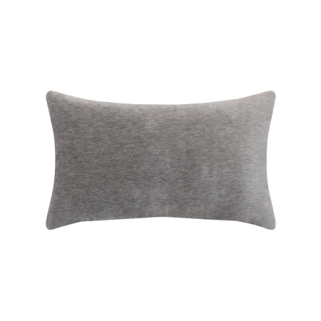 Luxe Velvet Silver Lumbar