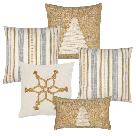 Gilded Pillow Package 5pk