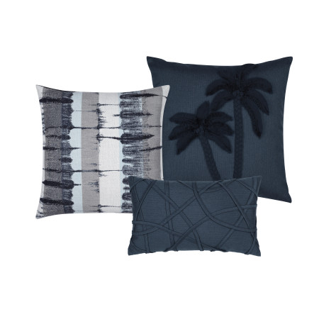 Indigo-Gray Pillow Package 3pk