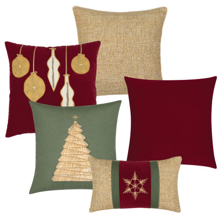 Noel Pillow Package 5-Pack