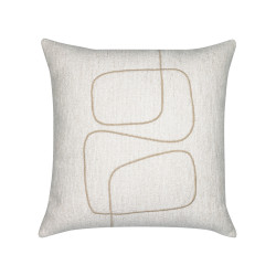Linear Luxe Oyster 20"x20"